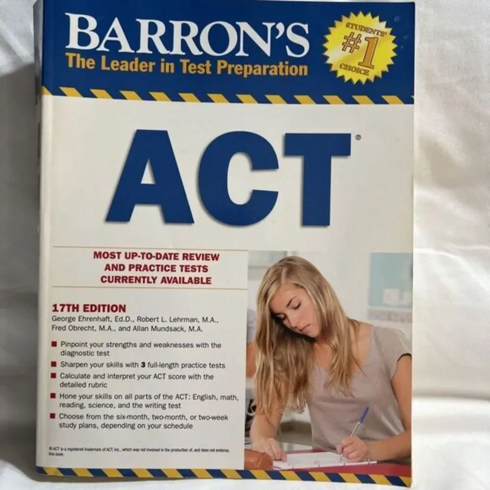 Barron's ACT, 17th Edition by Frederick Obrecht M.A., George Ehrenhaft Ed.D.,...